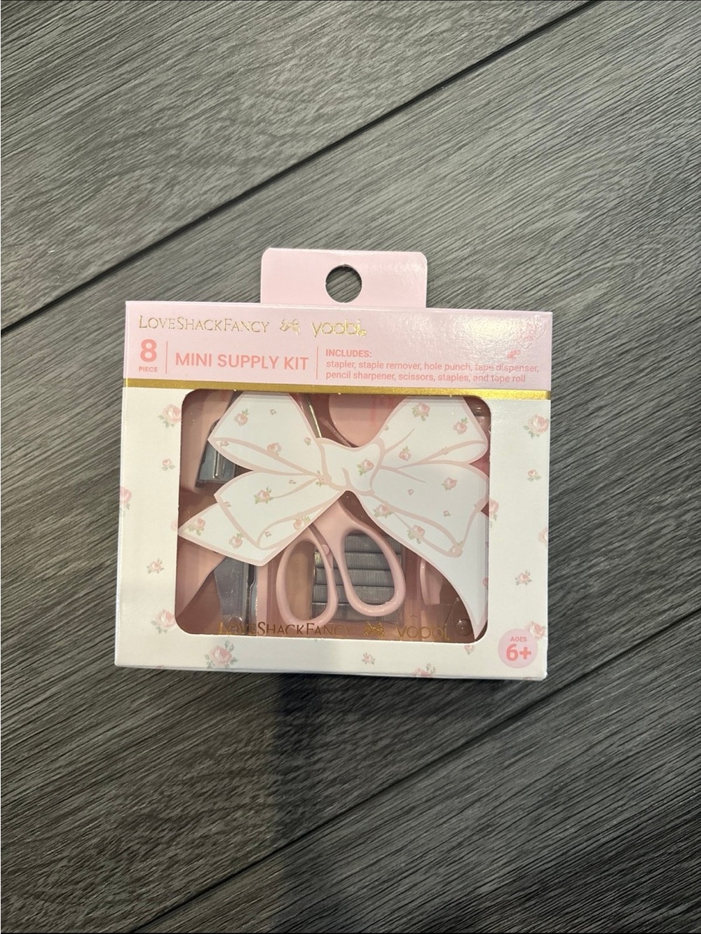 LoveShackFancy x Target Yoobi Blooming Mini Supply Kit